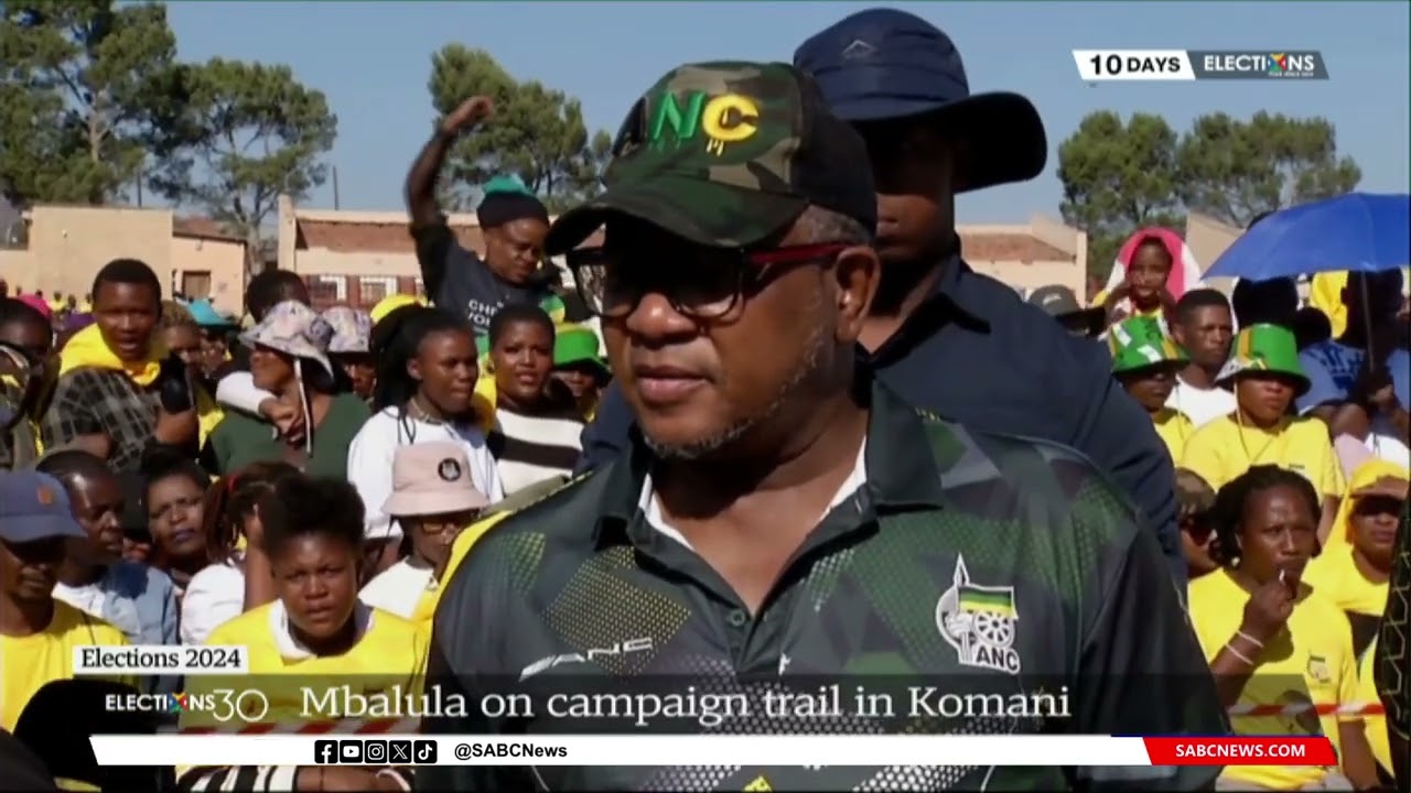 2024 Elections | ANC Secretary General Fikile Mbalula campaigns in Komani