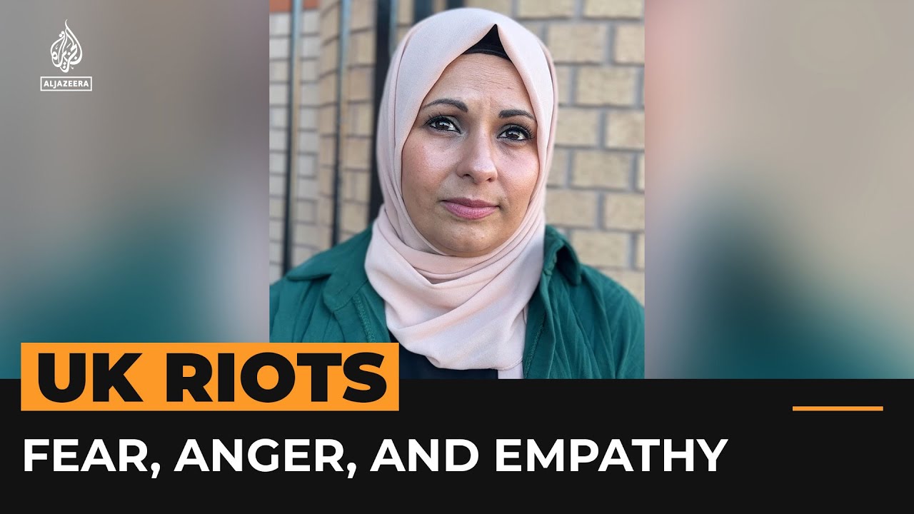 UK minorities express fear, anger, and empathy amid far-right riots | AJ #Shorts