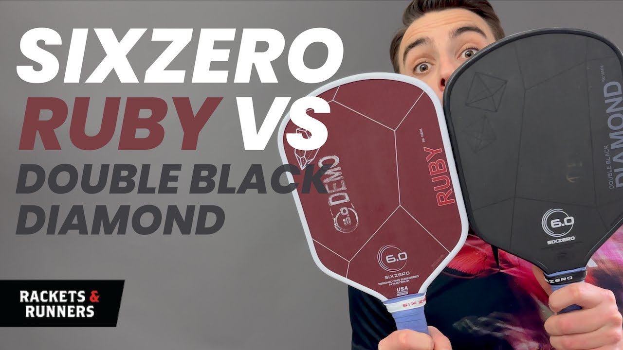 Is the SixZero Ruby better than the Double Black Diamond? 6.0 Ruby vs. DBD | Rackets & Runners