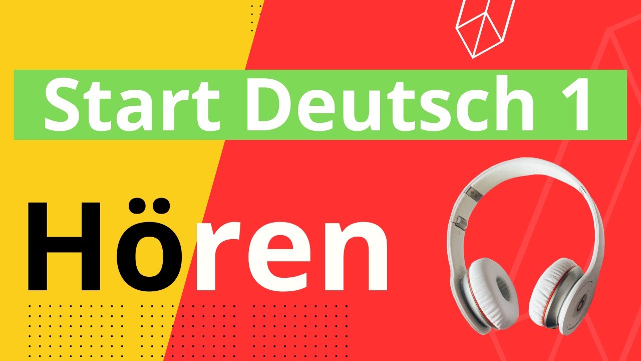 15 Hörverstehen übungen A1 15 Listening Exercises Start Deutsch 1