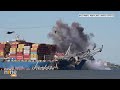 Baltimore Crews Detonate Controlled Explosion to Remove Collapsed Bridge from Ship | News9