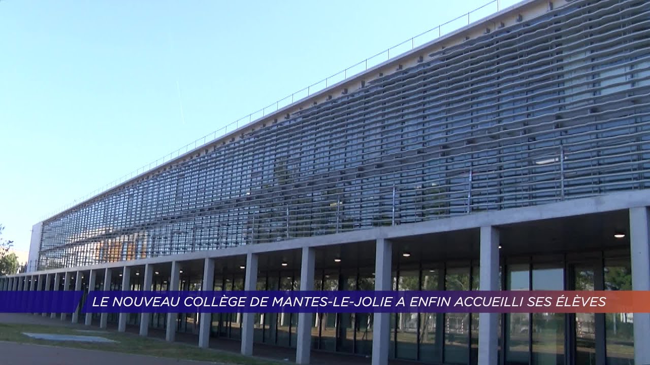 Yvelines | Le nouveau collège de Mantes-la-Jolie a enfin accueilli ses élèves