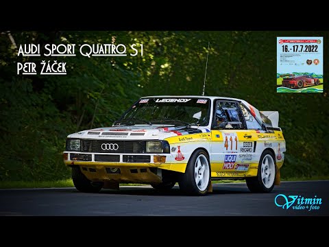 Audi Sport Quattro S1 - Petr Žáček - IX. Vrbenský vrch 2022 - Vrbno pod Pradědem - MHCC