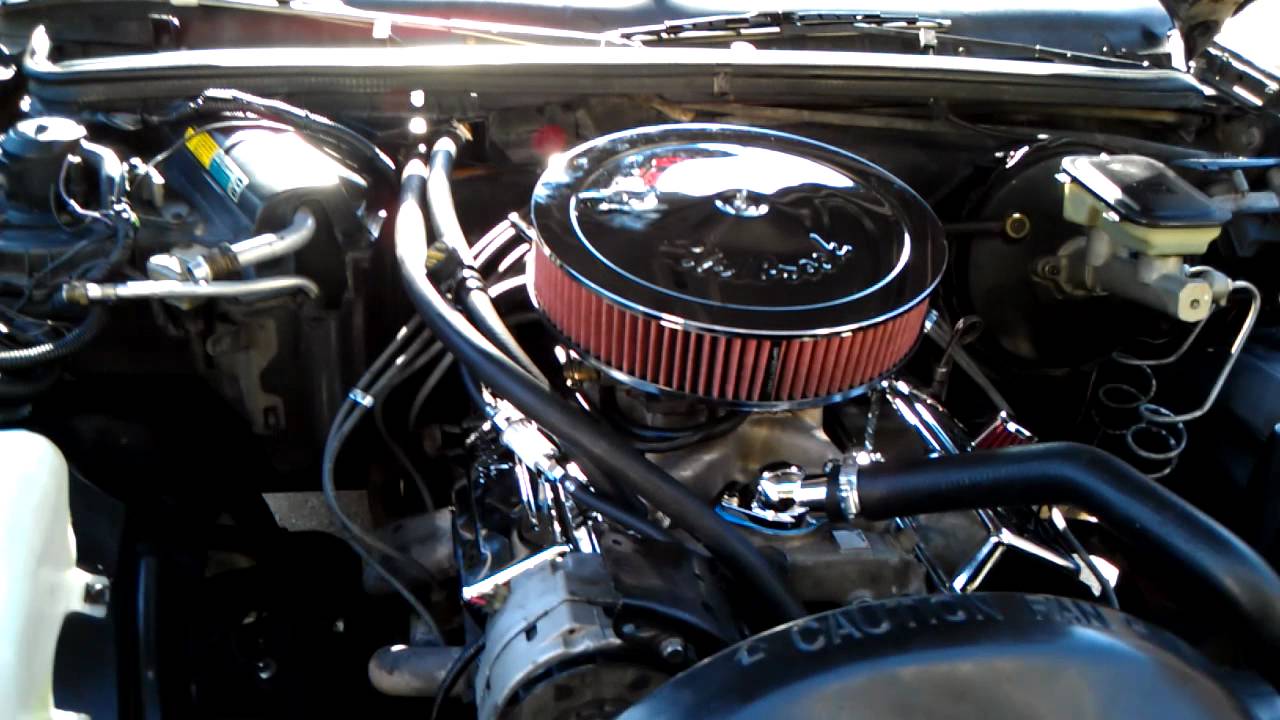 1985 Monte Carlo SS Engine Bay After Clean Up - YouTube jeep cj7 alternator wiring upgrade 