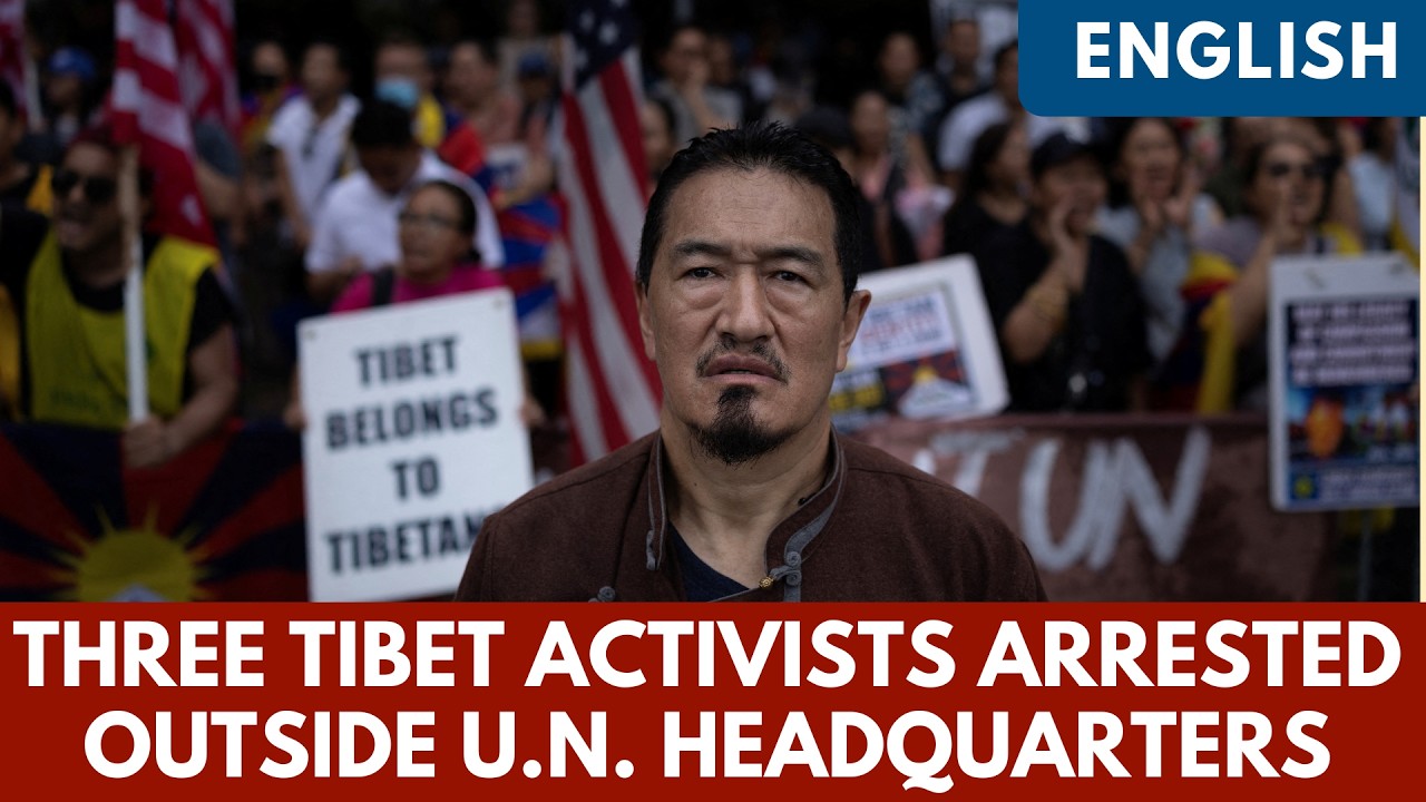 TIBETAN ACTIVISTS CHAIN THEMSELVES TO UN OVER SILENCE ON LOBGA RANGZEN
