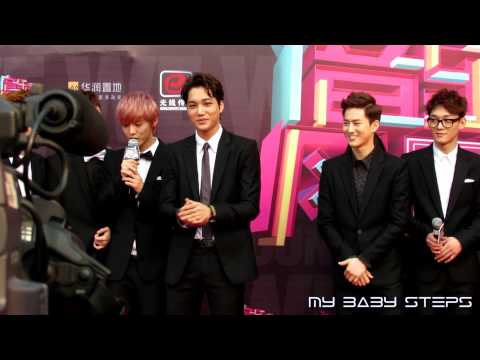 130414 EXO Kai Dance Part@Red Carpet of The 13th Annual Billboard Music Festival