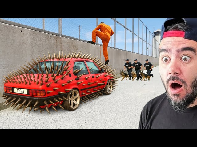 FRANKLIN DIKENLI TOFAŞI POLISLERDEN ZOR KAÇIRDI - GTA 5 MODS