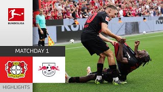 Crazy Spectacle At Season Start | Leverkusen — RB Leipzig 3-2 | Highlights | MD 1 – Bundesliga 23/24