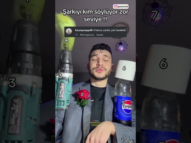 Şarkıyı kaç numara söylüyor bilebilirmisin 😂