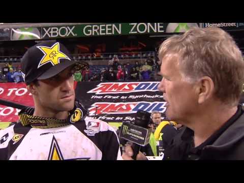Supercross LIVE! 2013 - And On The Podium Tonight - Davi Millsaps in Seattle 