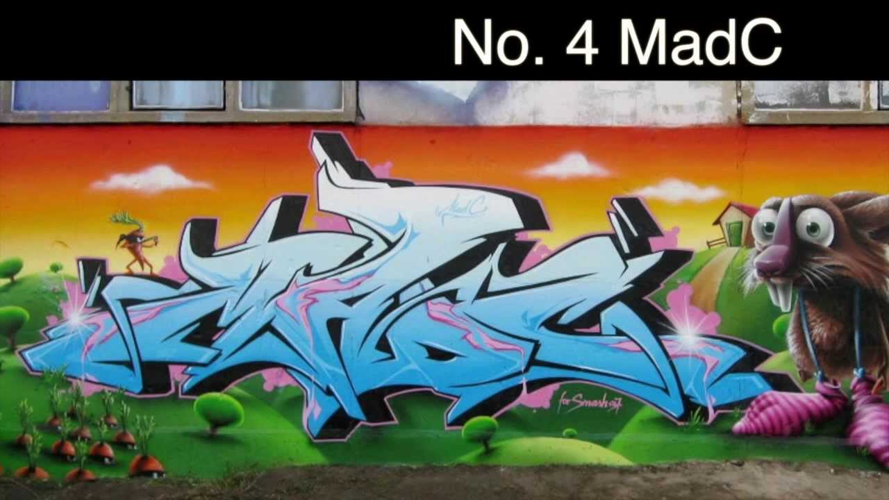 Top 10 best graffiti artists updated youtube