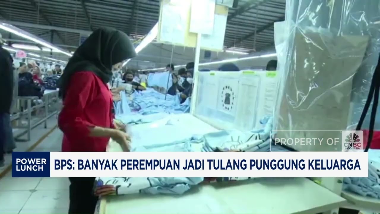 BPS: Banyak Perempuan Jadi Tulang Punggung Keluarga