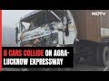 1 Dead, 12 Injured In Multi-Vehicle Pile-Up On Agra-Lucknow Expressway In UP