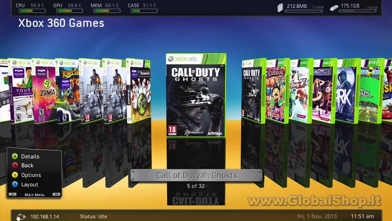 Xbox 360 System link. Xbox 360 freeboot games