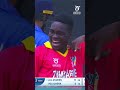 Newman Nyamhuri on 🔥 The celebration 🥶 #U19WorldCup #Cricket  - 00:26 min - News - Video