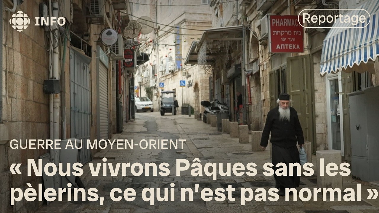 Moyen-Orient : Pâques commence, mais les rues de Jérusalem sont presque vides