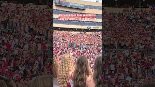 Oklahoma State started the trend and Wisconsin continued it @UnnecessaryRoughness