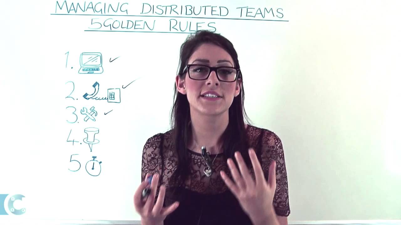 Managing distributed teams,5 golden rules 