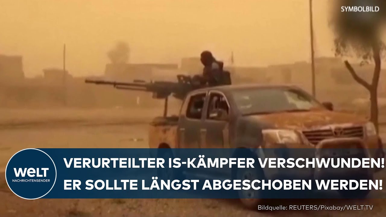 NRW: IS-Terrorist untergetaucht! Er war schon verurteilt und sollte abgeschoben werden!