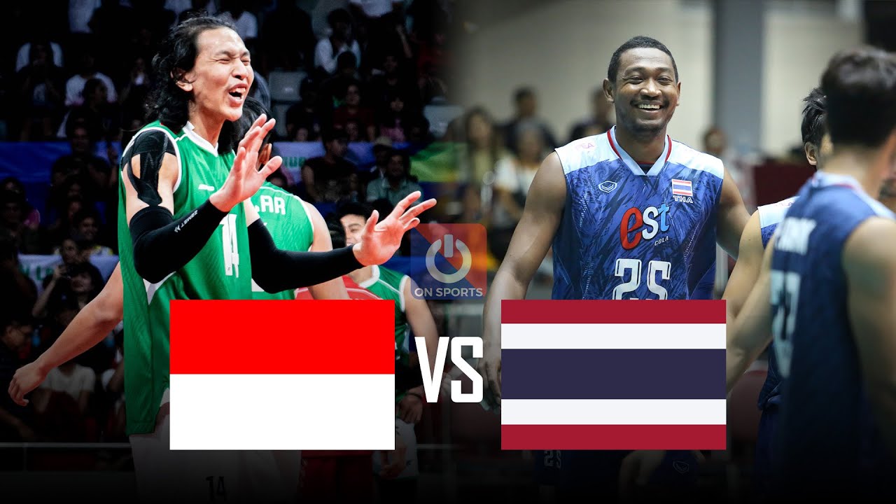 🔴Full HD | INDONESIA vs THAILAND | Farhan - Kissada is talented Men's Volleyball SEA V.League