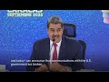 Maduro says relations between US and Venezuela are broken after boat strikes  - 01:14 min - News - Video