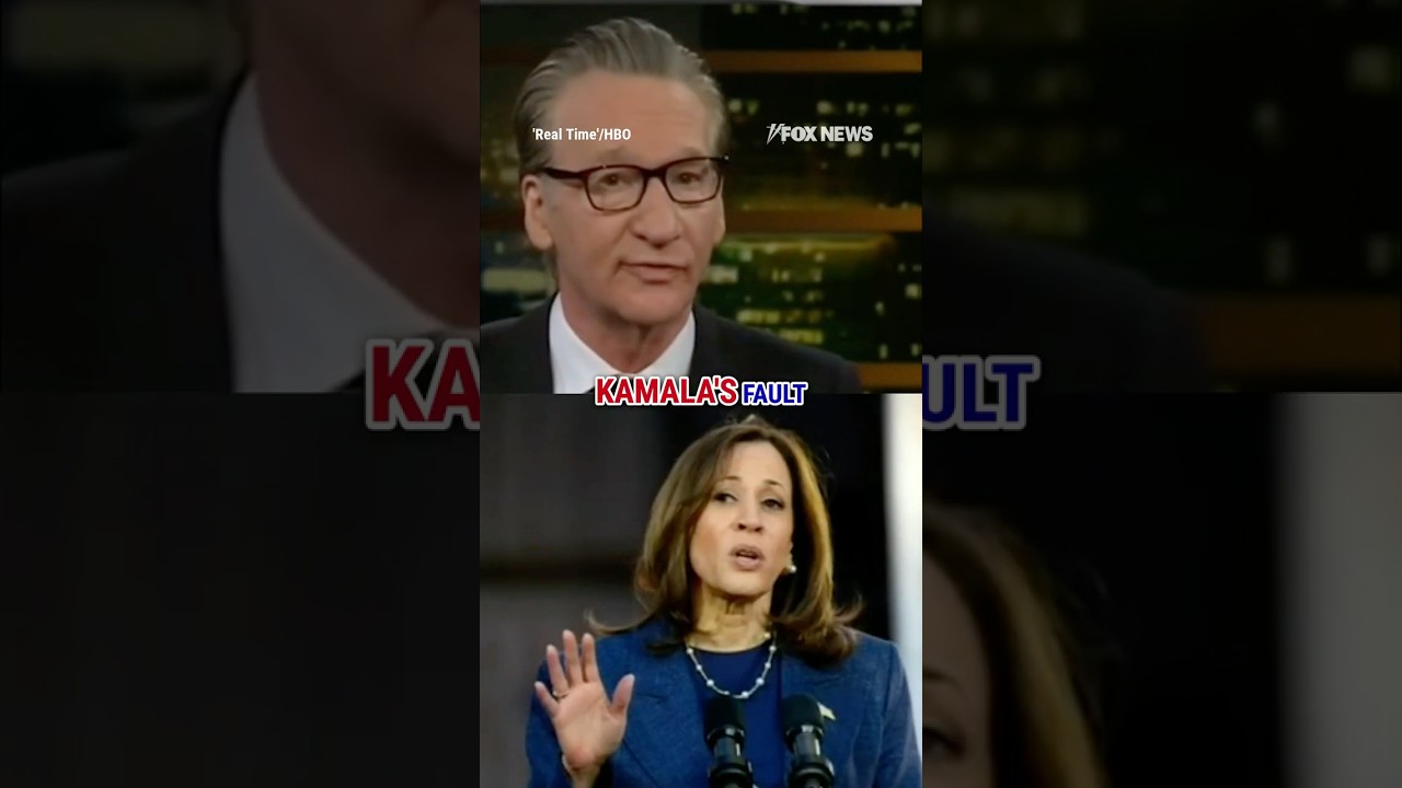 ‘NOTHING IS EVER HER FAULT’: Maher rips Kamala’s new memoir #shorts #kamalaharris #us #foxnews