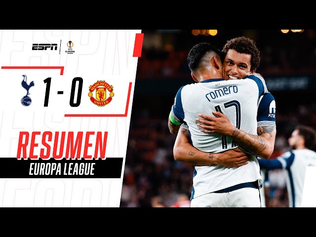 EL TOTTENHAM DEL CUTI CAMPEÓN: SE LLEVÓ LA EUROPA ANTE UNITED | Tottenham 1-0 M. United | RESUMEN