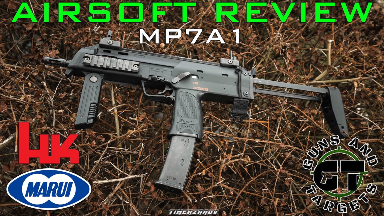 Airsoft Review #8 MP7A1 GBBR Tokyo Marui (GUNS AND TARGETS)