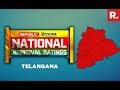 TRS Projected To Sweep In Telangana With 16 Seats Out Of 17