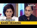 Supreme Court defers Babri hearing