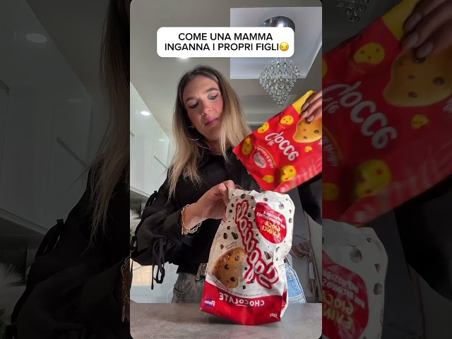 COME UNA MAMMA INGANNA I PROPRI FIGLI #mammaefigli#sottomarca#biscotti#ironia#comedy#ingannarr