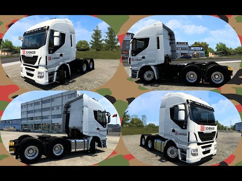 SKIN IVECO HI-WAY DB SCHENKER 1.0 1.40 1.46