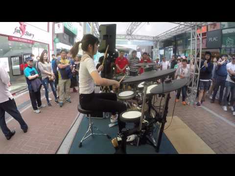 여자드러머 김미소 _미션임파서블 드럼 연주_ drummer _misokim_mission impossible(cover)