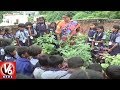 Hyderabad Neelena Techno School students learn roof gardening