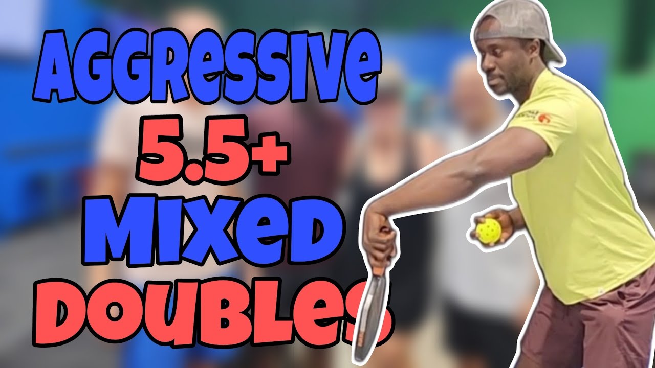 I Played Mixed Against 5.5+ DUPR Pickleball Doubles