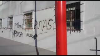 El Instituto Canossiano fue blanco de un ataque vandálico
