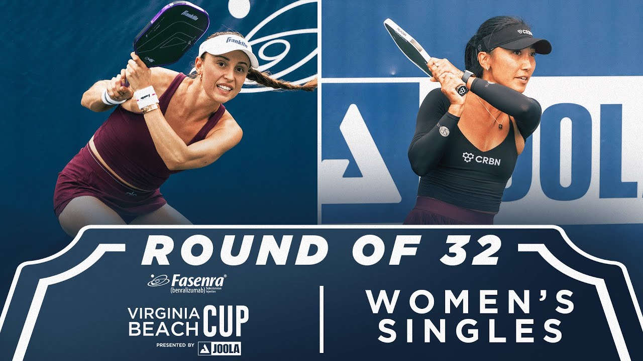 6 Parris Todd v Danna Funaro at the Fasenra Virginia Beach Cup presented by Joola