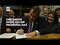 Chris Christie enters 2024 GOP presidential race - 02:30 min - News - Video