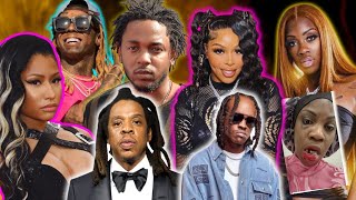 Rappers GO OFF about Lil Wayne being Subbed by Jay-Z & the Superbowl! Diamond the body VS Tesehki