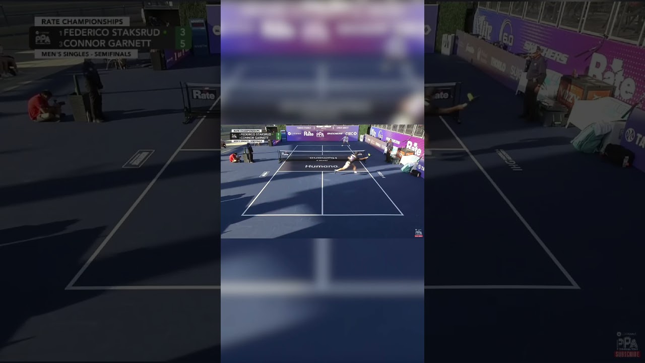 WHAT AN ATP FROM FEDERICO STAKSRUD 😱