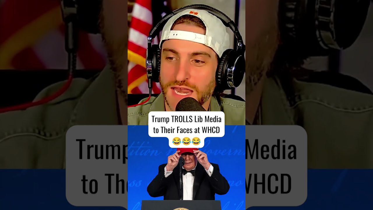Trump TROLLS Lib Media to Their Faces at WHCD