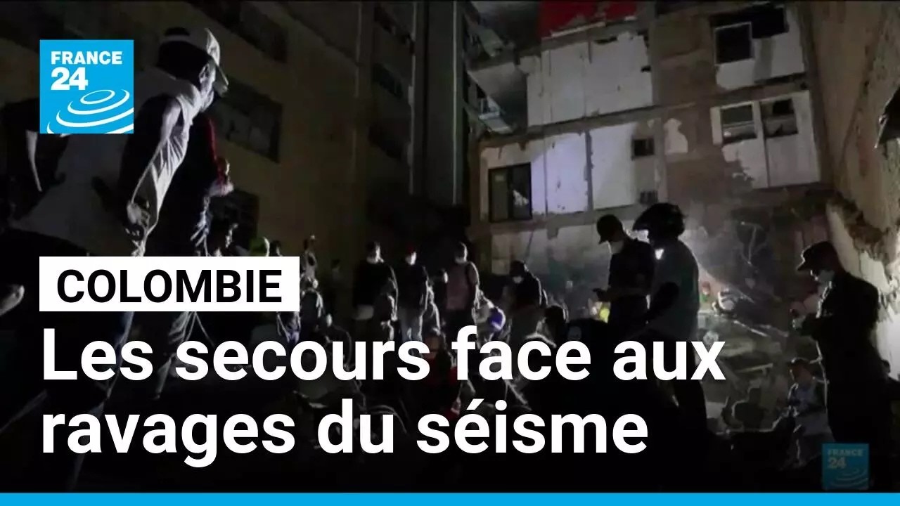 Colombie : habitants et sauveteurs à la recherche des disparus • FRANCE 24