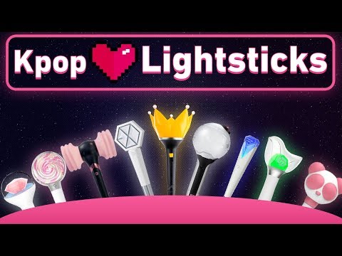 Top 30 Lightsticks of Kpop Fandom 2018