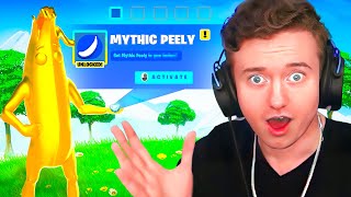 Mythic Peely Augment in Fortnite...