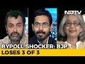 Bypoll shocker: BJP loses 3 of 3 LS seats