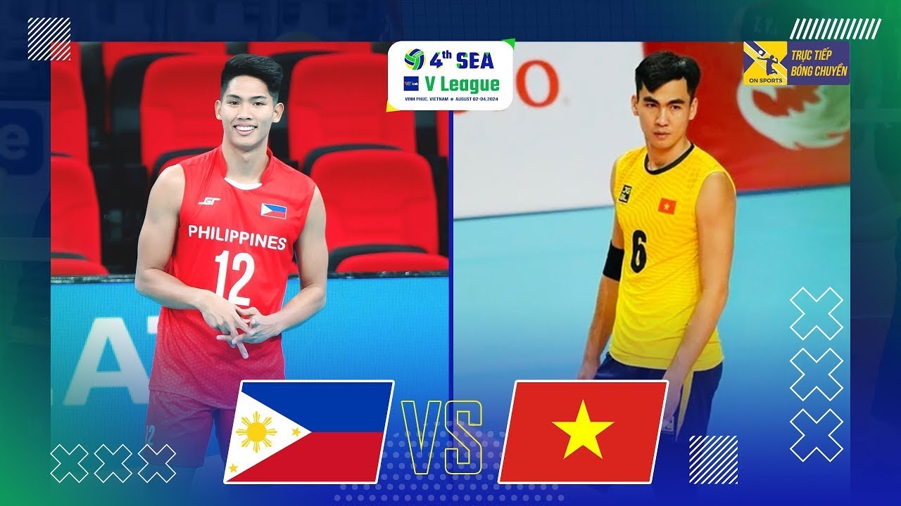 🔴PHILIPPINES vs VIETNAM | So tài đỉnh cao, rượt đuổi điểm số ngoạn mục