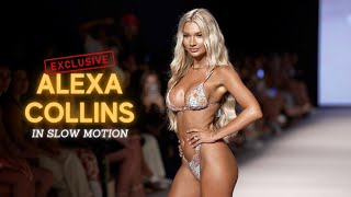 Alexa Collins in Slow Motion Miami Swim Week | Model Video