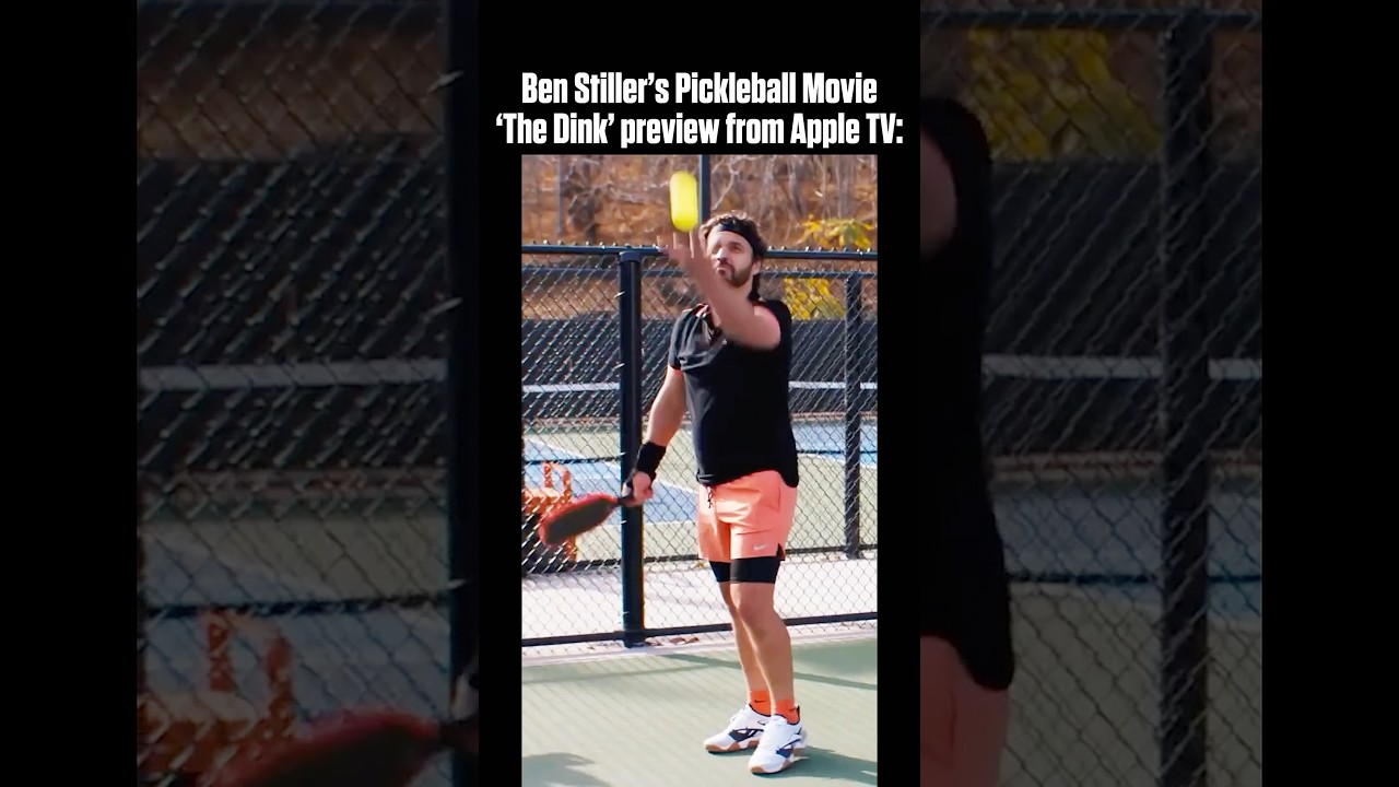 Ben Stiller’s new pickleball comedy ‘The Dink’ preview