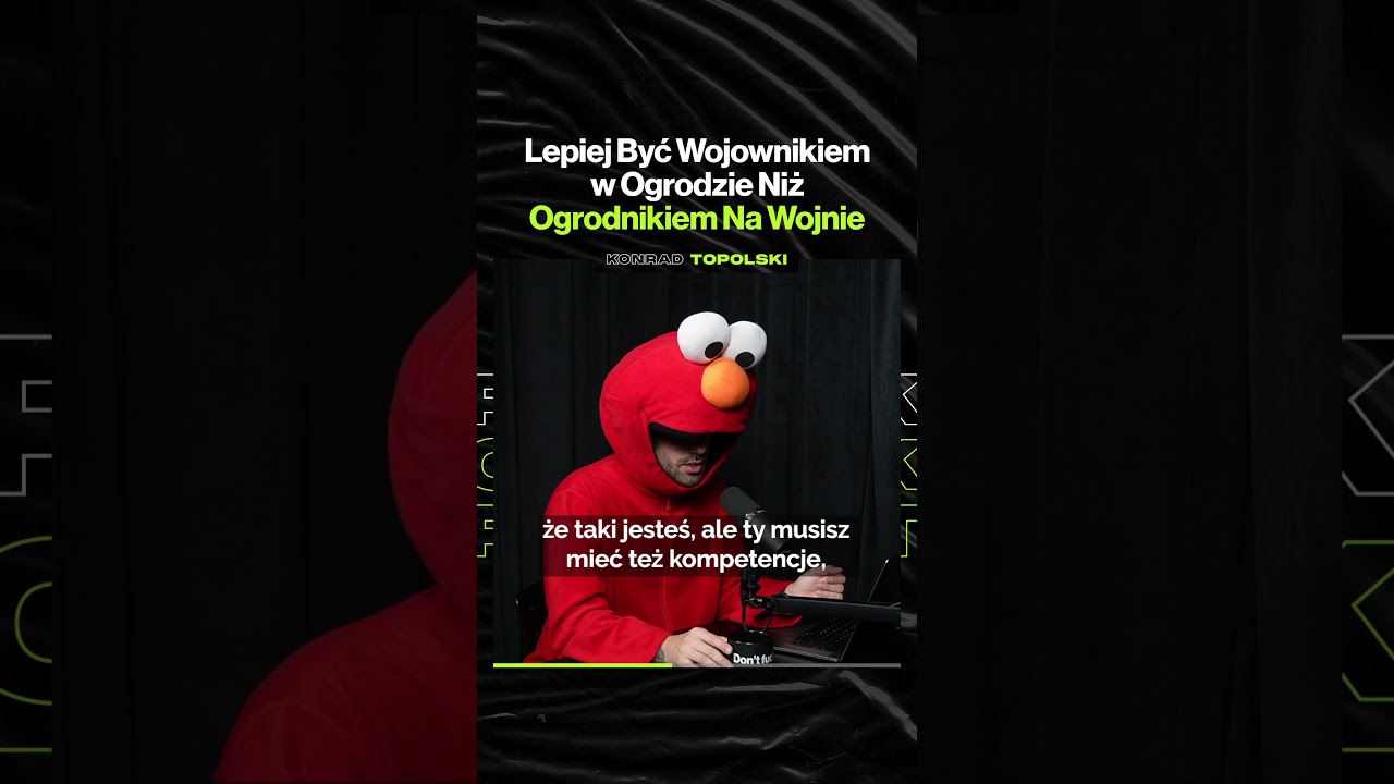 Lepiej Być Wojownikiem w Ogrodzie Niż Ogrodnikiem Na Wojnie – Konrad Topolski @konradtopolski9494