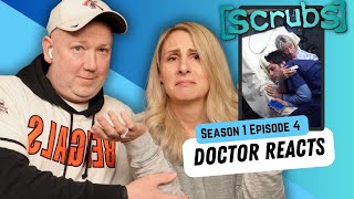Doctor Reacts To Scrubs Season1 Episode 4 - “My Old Lady” #doctorreacts